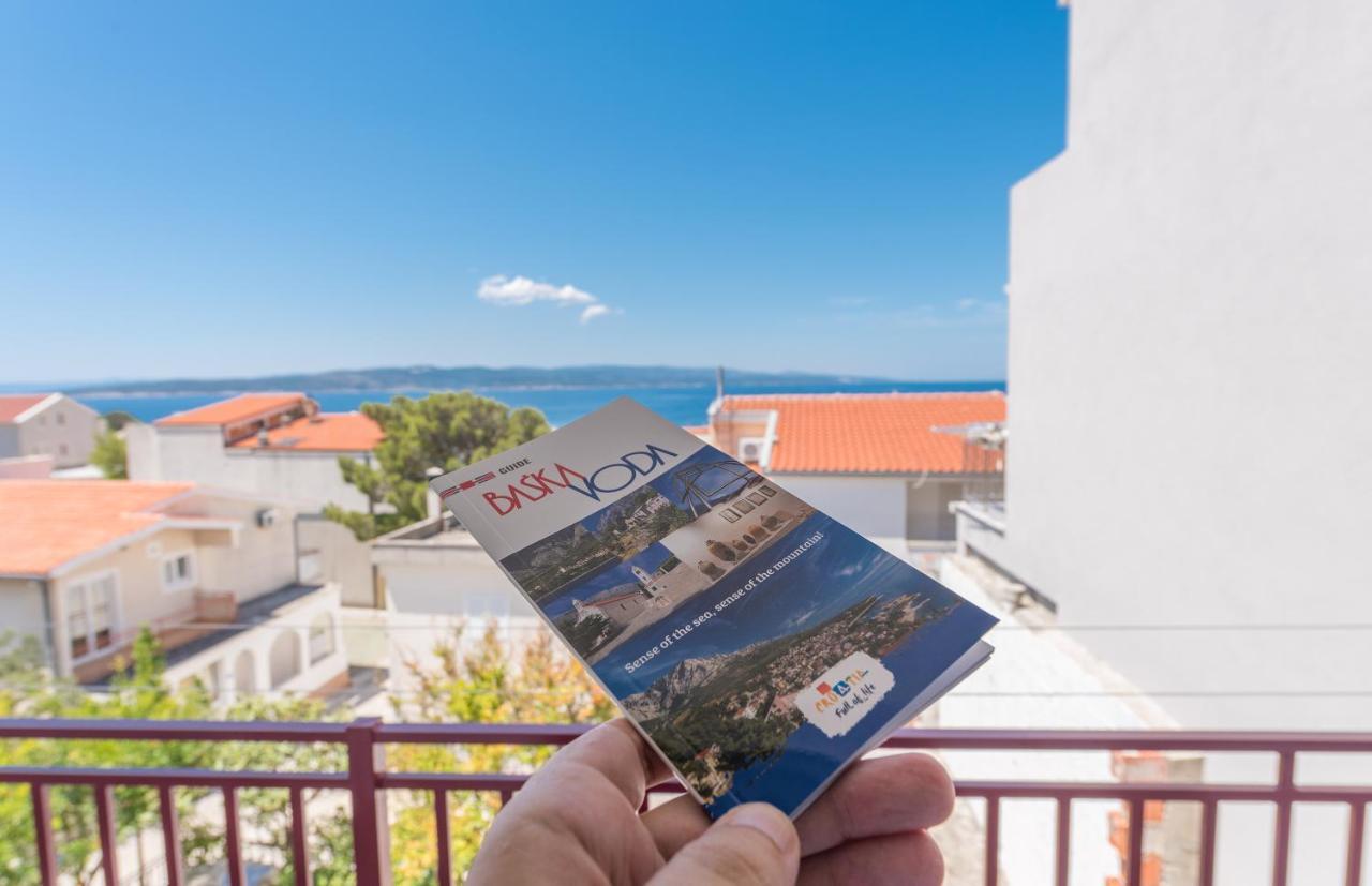 Apartmani Franko Baška Voda Exterior foto
