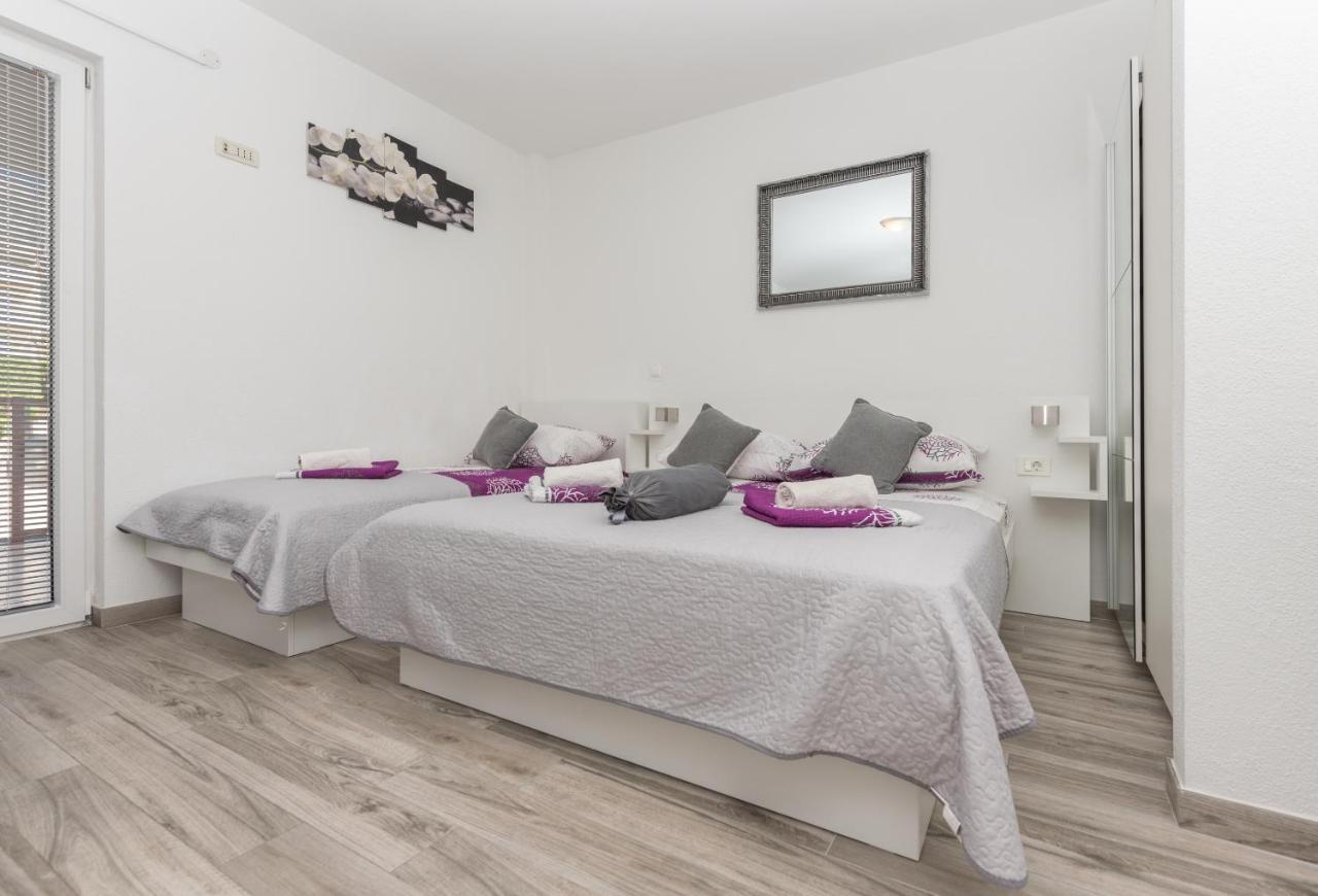 Apartmani Franko Baška Voda Exterior foto