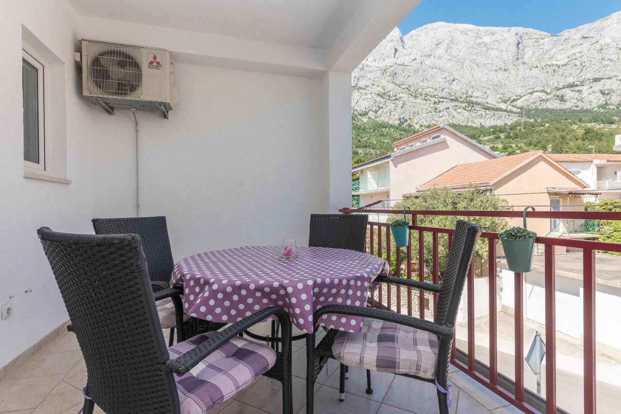 Apartmani Franko Baška Voda Exterior foto